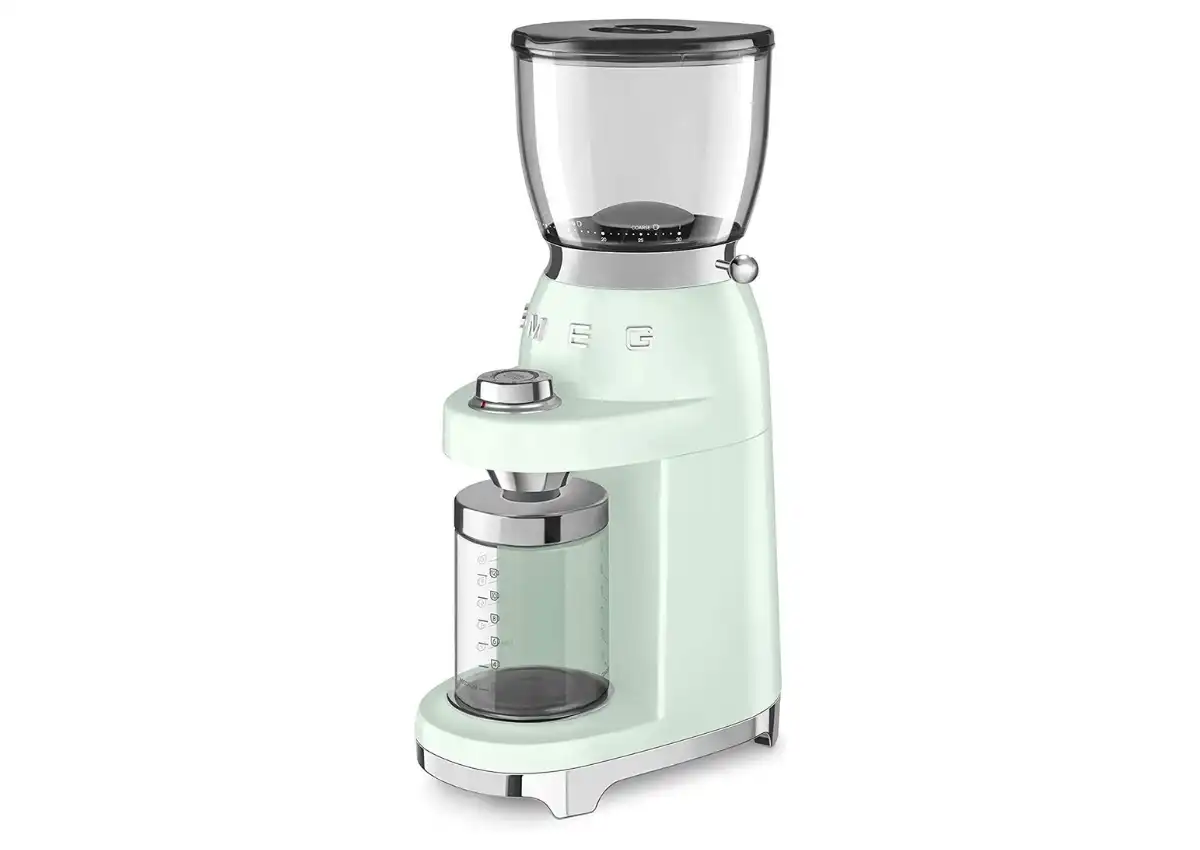 Smeg 50'S Retro Pastel Green Coffee Grinder 2 Smeg 50'S Retro Pastel Green Coffee Grinder - Image 2