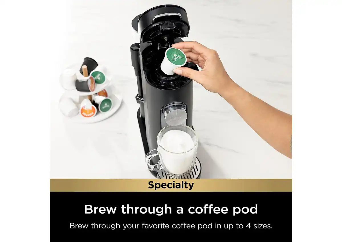 Ninja Pb051 Pods &Amp; Grounds Specialty Single-Serve Coffee Maker 2 Ninja Pb051 Pods &Amp; Grounds Specialty Single-Serve Coffee Maker - Image 2
