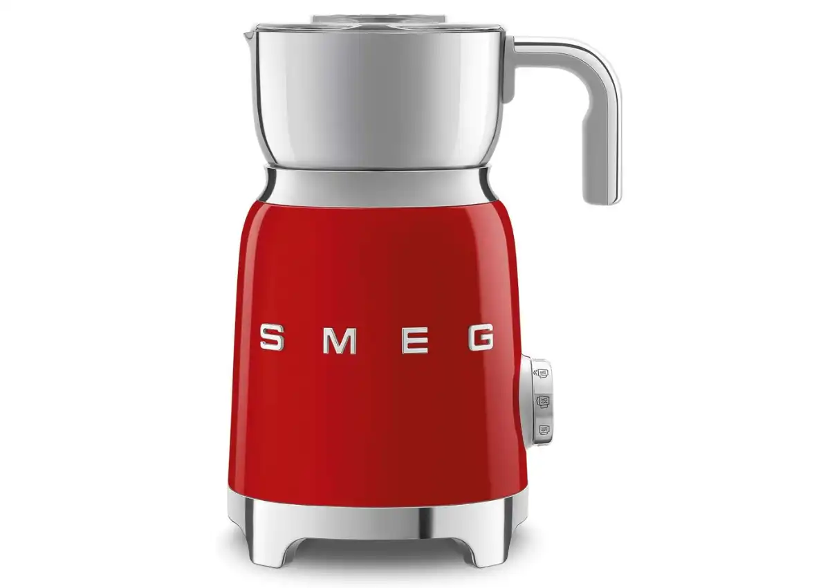 Smeg 50'S Retro Milk Frother Mff11Rdus 1 Smeg 50'S Retro Milk Frother Mff11Rdus, Red