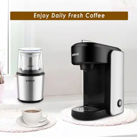 Chulux Stainless Steel Single Serve Coffee Maker