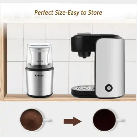 Chulux Stainless Steel Single Serve Coffee Maker