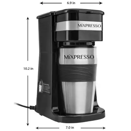 Mixpresso 2-In-1 Single Cup Coffee Maker