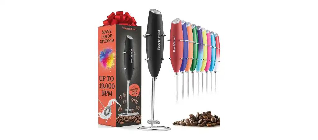 Peach Street Milk Frother Review Review: Peach Street Milk Frother