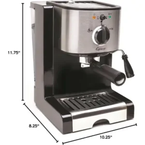 Capresso Ec100 Pump Espresso And Cappuccino Machine Review 7 3 4